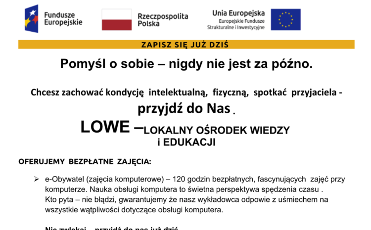 Darmowe szkolenie komputerowe dla myśliwych w ramach współpracy z Centrum Edukacyjnym Technik Słupsk